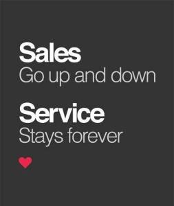 Customer service quote